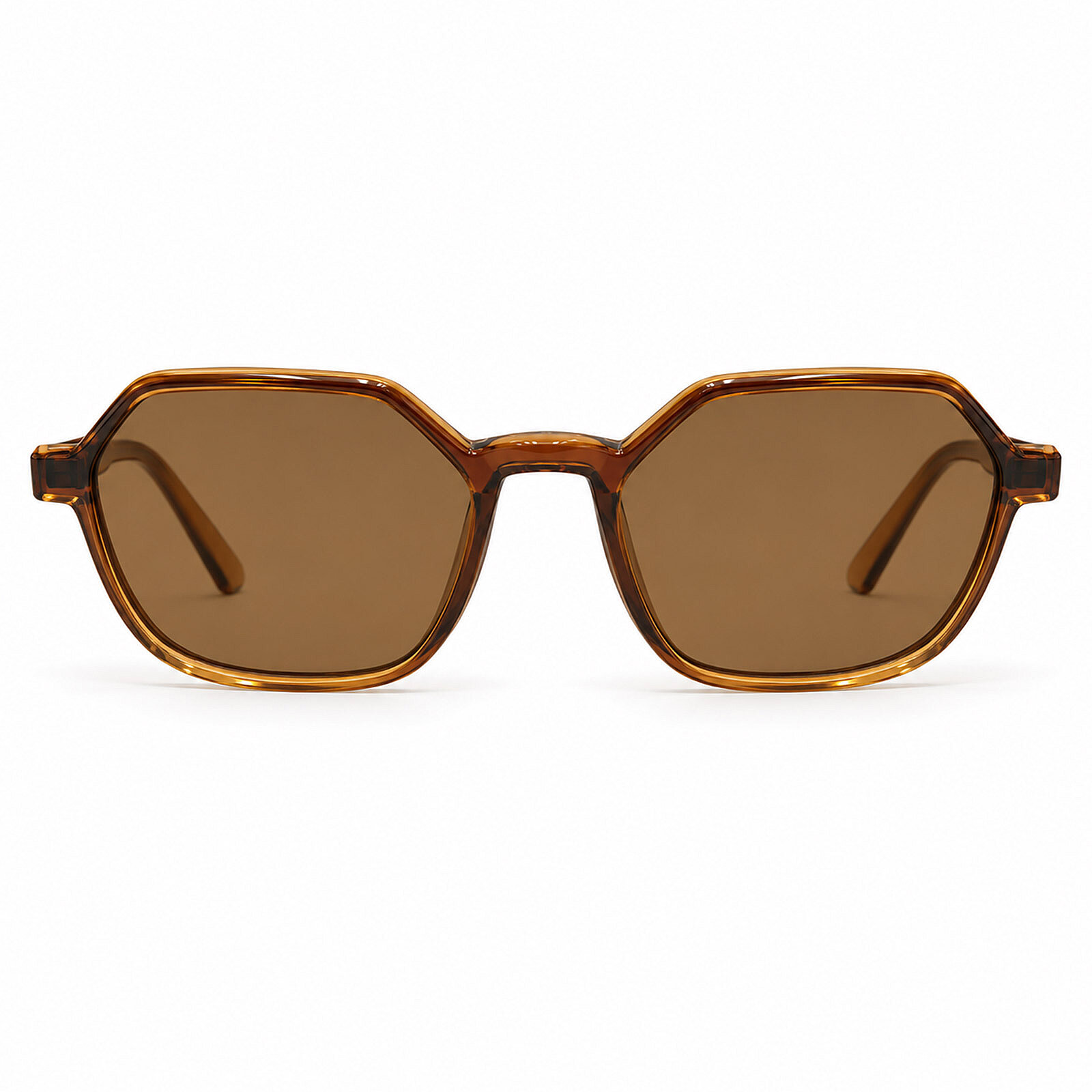 Goodlook GL1035 Kahverengi Unisex Polarize Güneş Gözlüğü 52-20 - 1
