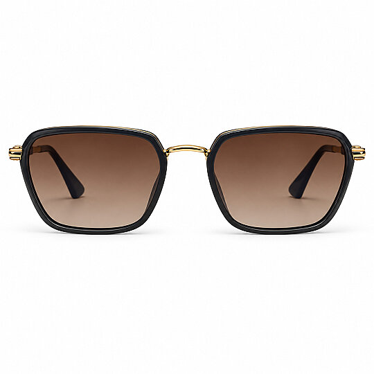 Instreet 5225.C4 Kahvrengi - Gold  Saplı Erkek UV400 Güneş Gözlüğü 54-20 